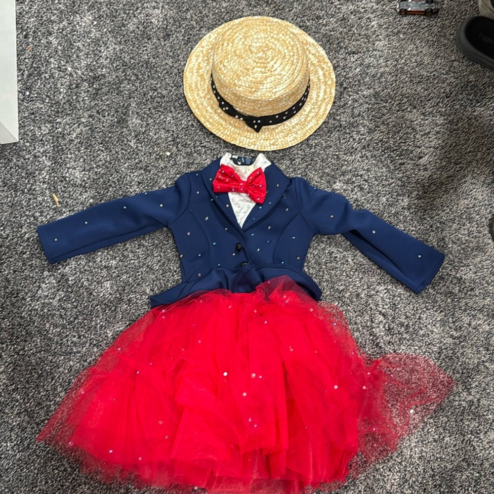Mary poppins recital costume